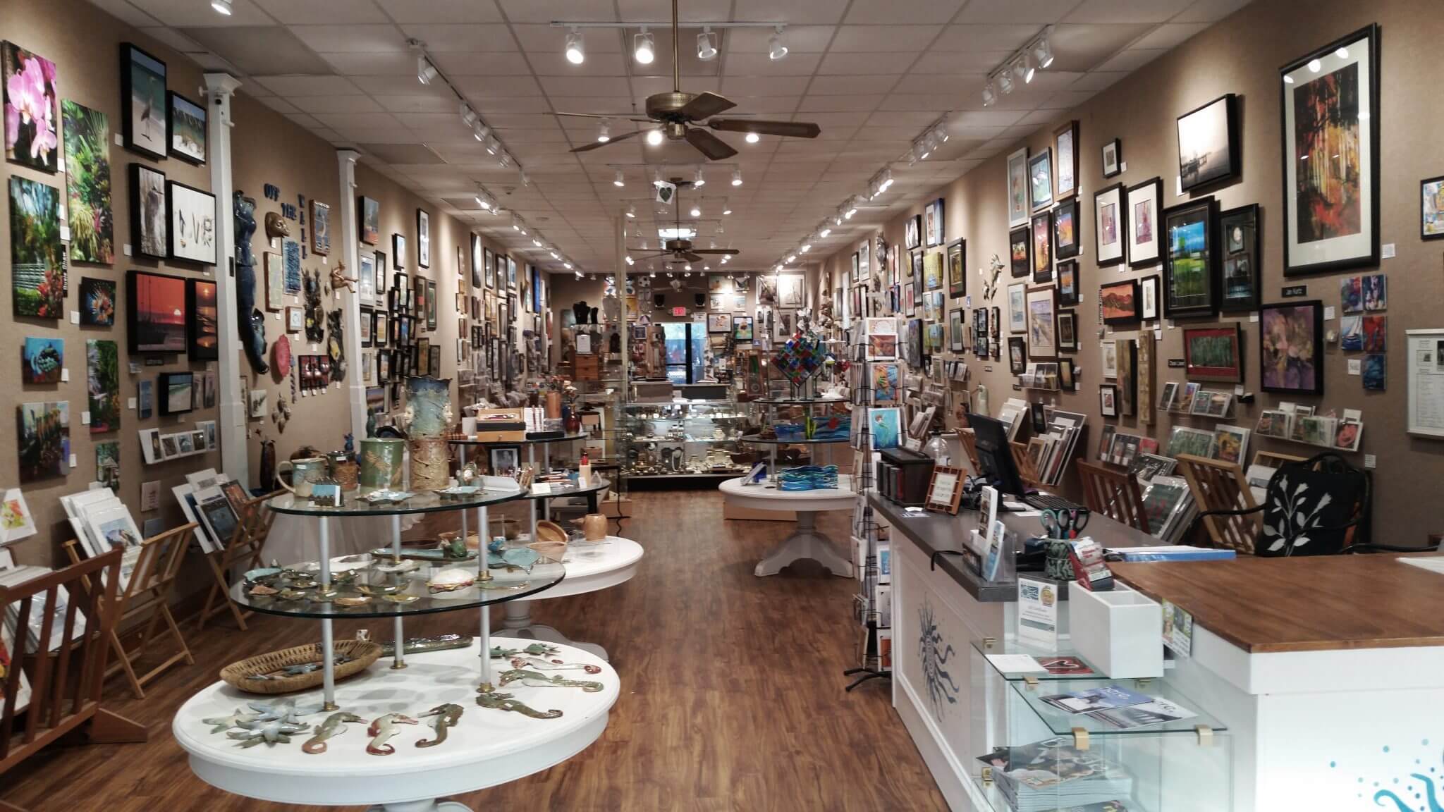 The Fun Art Gallery in Downtown Pensacola! Blue Morning Gallery